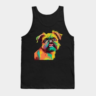 Brussels Griffon Pop Art - Dog Lover Gifts Tank Top